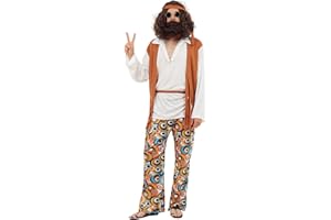 Bristol Novelty AC591 Hippy Man Costume, Medium