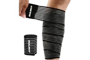 EULANT Elastyczny bandaż kompresyjny 180 cm, elastyczne bandaże / wsparcie łokciowe/elastyczny bandaż na kolano/kostkę, bandaż kompresyjny