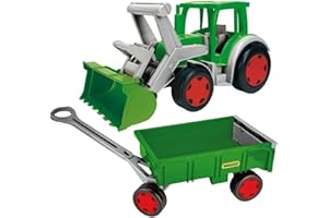 TIKTAKTOO Wader XXL Gigant Tractor g Frente Incl Colgante Mano Carro Trekker con Colgador