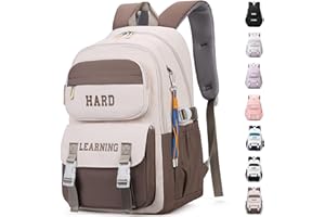 KESUDE Schulrucksack Mädchen Teenager Rucksack Schule, Schultasche Jungen Multi-Tasche Wasserdicht Schulranzen Rucksack Daypacks Groß Backpack für Mädchen Damen School Bag