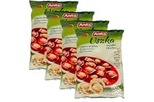GENERIC Anita Dumplings 750G Dumplings with Cabbage and Forest Mushrooms Deep Frozen Product of Ireland Pack of 4