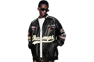 Aelfric Eden Męska kurtka motocyklowa Blackair Moto Varsity Baseball kurtka damska vintage płaszcze