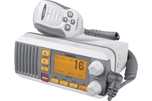 Uniden UM435 Fixed Mount VHF Radio - White