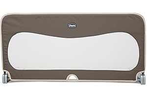 Chicco Natural Barriera Letto, 135 Cm, Grigio/Marrone