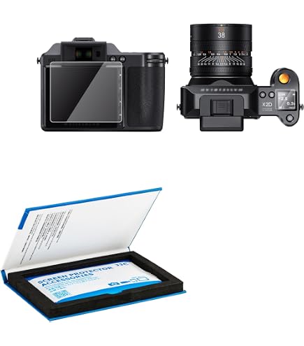 Dipos Pellicola Protettiva Privacy Per Hasselblad X1D II 50C – Filtro Anti-sguardo Su 4 Lati, Made In Germany