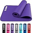 KAYMAN Yoga Mat – Multi-Purpose Extra Thick Foam Exercise Mats – Ideal Floor Mat for Pilates, Stretching, Resistance Workout & Therapy – Home & Gym Equipment Accessory