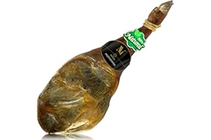 THE BLACK HOOF 4-5 Kg Jambon Serrano RESERVA espagnol (épaule) 100% Naturel - Une véritable expérience gourmande espagnole à partager avec vos proches - Paleta Serrana Curada, Jamon Serrano