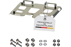 ‎PRODUDA PRODUDA - Topcase Mounting Plate Suitable for Shad TR37 TR48 TR55 SH48 SH50 SH58X SH59X Adapter Plate Mounting Plate Stainless Steel