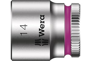 Wera 05003513001 Zyklop nasadka klucza nasadowego 8790 HMA, z napędem 1/4", 14,0 mm