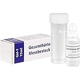 AGUALEVE Wasserhärte Test Set - einfaches, schnelles und präzises Messen der Gesamthärte (20-60 Tests, je nach Härte)