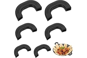 XINGWENHAO 3 pary silikonowych uchwytów do garnków, elastyczny uchwyt pomocniczy, odporny na wysokie temperatury patelnia