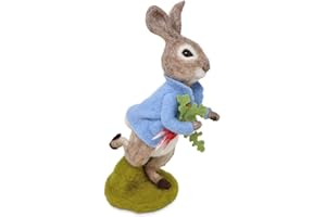 The Crafty Kit Co Beatrix Potter ™ © Peter Rabbit and The Stolen Radishes Needle Felting Kit