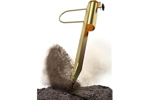 4smile Schirmständer Erdspieß aus Metall – Stabiler Sonnenschirmhalter Rasendorn, Bodenhülse Sonnenschirm für Strand & Garten