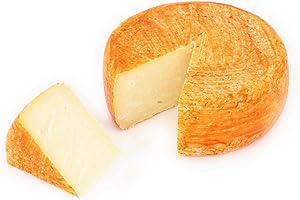 CASEIFICIO DEL CASENTINO Ganzer Käselaib 800 gr - PECORINO TOSCANO DOP aus CASENTINO - ROSSELLINO - 2 MONATE gereift - Käse aus BERGSCHAFMILCH - Direkt aus Italien