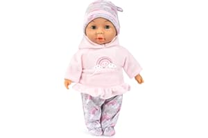 Bayer Design 92802BM Prima bambola, da coccolare, occhi che si chiudono, corpo morbido, 28cm