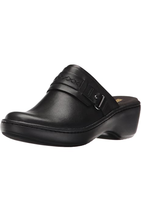 Delana Juno Leather-8W Clog 