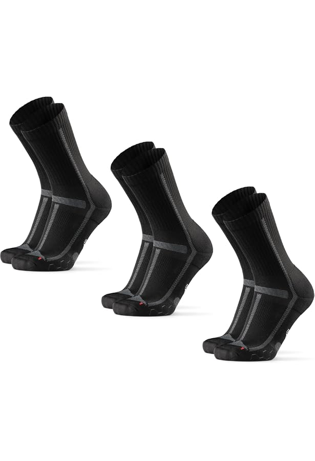DANISH ENDURANCE 6 Paires de Chaussettes Invisibles Basses en Coton