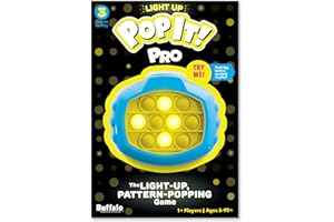 BUFFALO GAMES Pop It! PRO - Le jeu lumineux et à motifs
