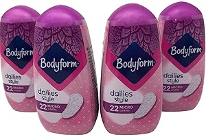 Bodyform Micro Liners Dailies Style Lot de 22 protège-slips discrets pour femme