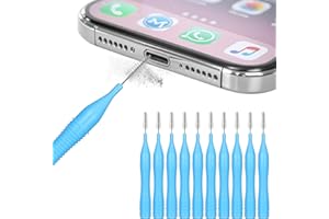 APHUMEDC 10 Pack USB C Handy Reinigungsset Telefon Lautsprecher Reinigungsbürsten Telefonhörer Reinigungsbürste Verstopfungsfreier Mini Bürstenreiniger für 16 Pro Max Laptop Keyboard Cleaner