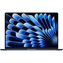 Apple 2025 M4 çipli 15 inç MacBook Air Laptop: 15.3 inç Liquid