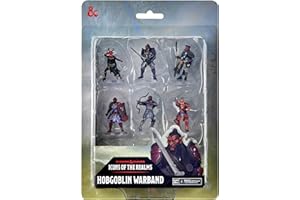 Dungeons & Dragons D&D Icons of The Realms : Hobgoblin Warband – 6 figurines pré-peintes, miniatures, RPG
