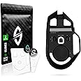 SensoryBoost DPS Glides for Razer Basilisk V3 Pro (Pack of 2) Replacement Mouse Feet Skates Rounded Edges Self Adhesive Pre-Cut PTFE Accessories Upgrade Kit