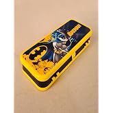 CALKE 7 B&ouml;lmeli Lisanslı Batman Kalem Kutusu