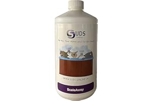 SUDS-ONLINE No Scale PREVENT AND REMOVE SCALE Hot Tub Away Anti Spas Spa (1L)