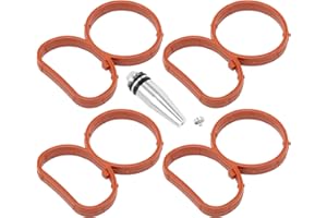 Swirl Flap con N47 11618507239, ZEALfix Tapón de Remolino de Diésel Compatible con E81 E87 E88 E82 E90 E60 11617801438