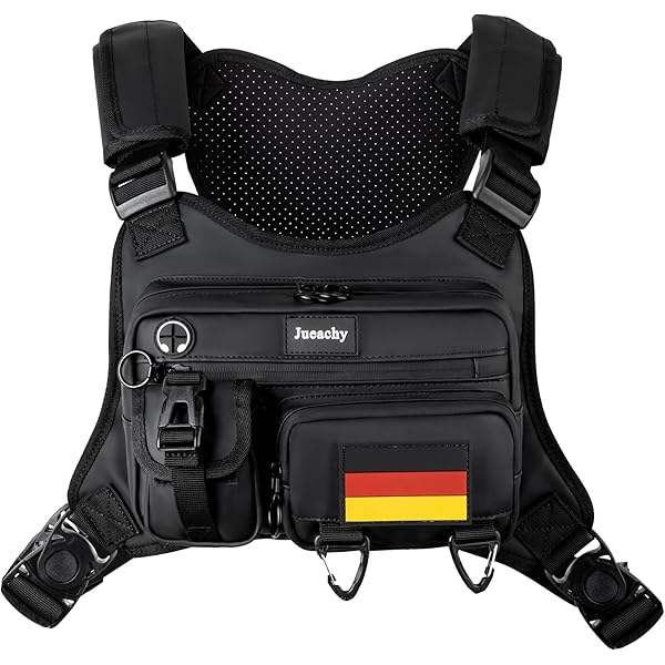 Aomiun Laufweste Brusttasche - Leicht, Wasserfest, 26x16x5 Cm Für Sport & Outdoor