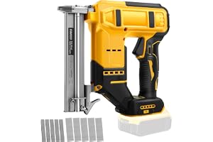 Trådlös Brad Nailer 18GA kompatibel med Dewalt 20 V batteri (inget batteri)