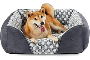 Heymamba Extra Large Dog Bed Washable Dog Beds, XL Dogs Beds Clearance to Prevent Bone Diseases, No Residual Odor Dogs Sofa Bed XXL for Adult Golden Retriever, 90x65x23cm