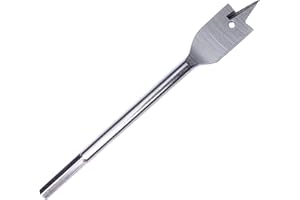 UK DRILLS THE PROFESSIONALS CHOICE UK Drills - Machine Flat Bits - Hex Shank, Fully Hardened Hand Tool - to Be Used in Wood & Similar Materials Only - 1 x 26.0mm