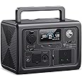 BLUETTI Portable Power Station EB3A, 268Wh LiFePO4 Battery Backup w/ 1 600W (1200W Surge) AC Outlet, Recharge from 0-80% in 30 Min., Solar Generator for Outdoor Camping(Renewed)