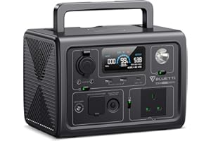 BLUETTI EB3A Portable Power Station, 268Wh LiFePO4 Power Station Battery Backup w/ 2 600W (1200W Surge) AC Outlets, Recharge from 0-80% in 30 Min., Solar Generator for Outdoor Camping