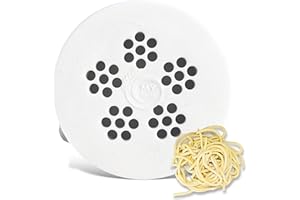 MY PASTA – Bigoli 4mm – Nudelmaschinen-Scheibenmatrizen | Advance Pasta-Scheibenmatrize für hausgemachte Pastamaschine, kompatibel mit Philips Pastamaschine Serie 7000 | Philips | Pastamaschine