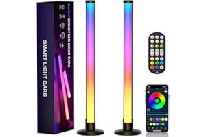 bedee LED RGB Lampe Gaming avec Effets D'éclairage Multiples et Musique, Smart Flow Light Bar, Lumière D'ambiance pour Jeu, TV, PC, Fête, Décoration de Chambre