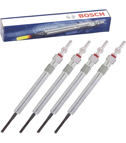 4x (4 Stück) BOSCH Glühkerze Duraterm GLP002 1.4 1.6 1.7 1.9 D TD VW T3 T4