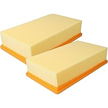 2 Filtri A Pieghe Piatte Per Aspirapolvere Würth Iss 35, 35-s - Foto 4