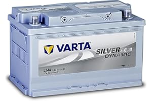 ‎VARTA Varta 580901080D852 Silver Dynamic AGM Autobatterien, für PKW, 12 V, 80 Ah, 800 A (EN)