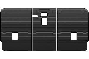 LANTU Segunda fila de asientos traseros para Tesla Model Y 2020-2024 Allwaterm TPE Protector de asiento impermeable y antideslizante Cubierta de asiento trasero Tesla Model Y Accesorios