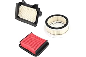 NOBRANDED prasku Paquete de 3 Filtros de Aire para Motocicleta para Yamaha XP530 T-MAX 530 SX DX 2017-2019