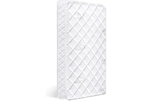 Ours à bulles Hochwertige Schwamm-Matratze 80x180, 100% Strickware, Hochwertige Wolle - Hypoallergen, 13 cm Robuste Und Weiche Kindermatratze, Ungiftige Babymatratze Nach Öko-Tex Standard 100