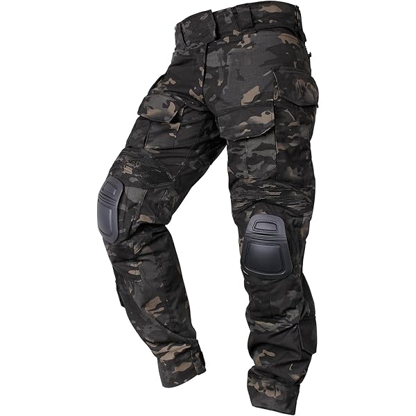 IDOGEAR PANTALON TACTIQUE Homme Flex Ripstop Pantalon Cargo pour Outdoor Hunting EUR 53,94 - FR
