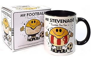 Kapow Gifts Mr Stevenage Mug - Gift Merchandise for Football Fan, Ceramic, 250ml