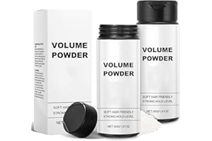 LEDEAK Texturpuder für Männer, 2 Stück Styling Powder und Volumen Puder Haare mit Matt Effekt, Verleiht Sofort Textur und Volumen, Leicht Aufzutragen, Starker Halt Stylingpuder für aller Haartypen