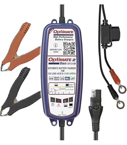 TecMate OptiMATE O-19 Adapter – SAE Auf MOTORRAD 90° Stecker Für BMW, Triumph U.a.