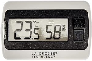 La Crosse Technology Petit Thermomètre Hygromètre Blanc La Crosse Technology Ws7005- WHITE 6 x 1,3 x 4 cm