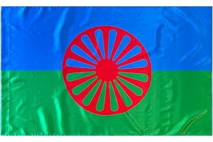 Durabol Bandera Gitana Gypsy Romani People (Satén 150x90cm)